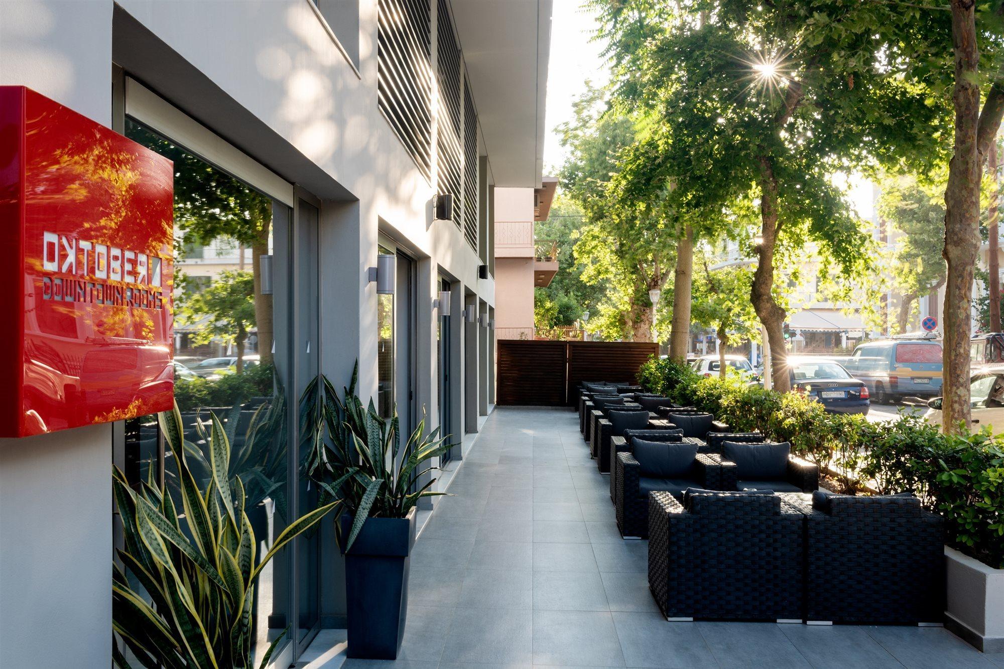 Oktober Downtown Boutique Hotel Rhodes City Ngoại thất bức ảnh